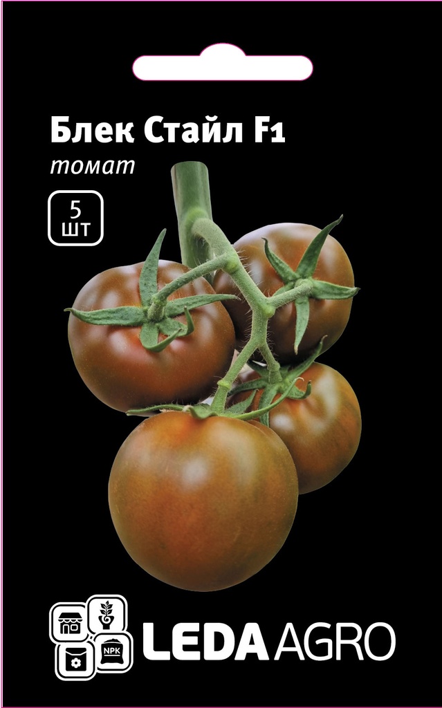 Блек Стайл F1, темно-коричневий, 5 шт (ЛАН)