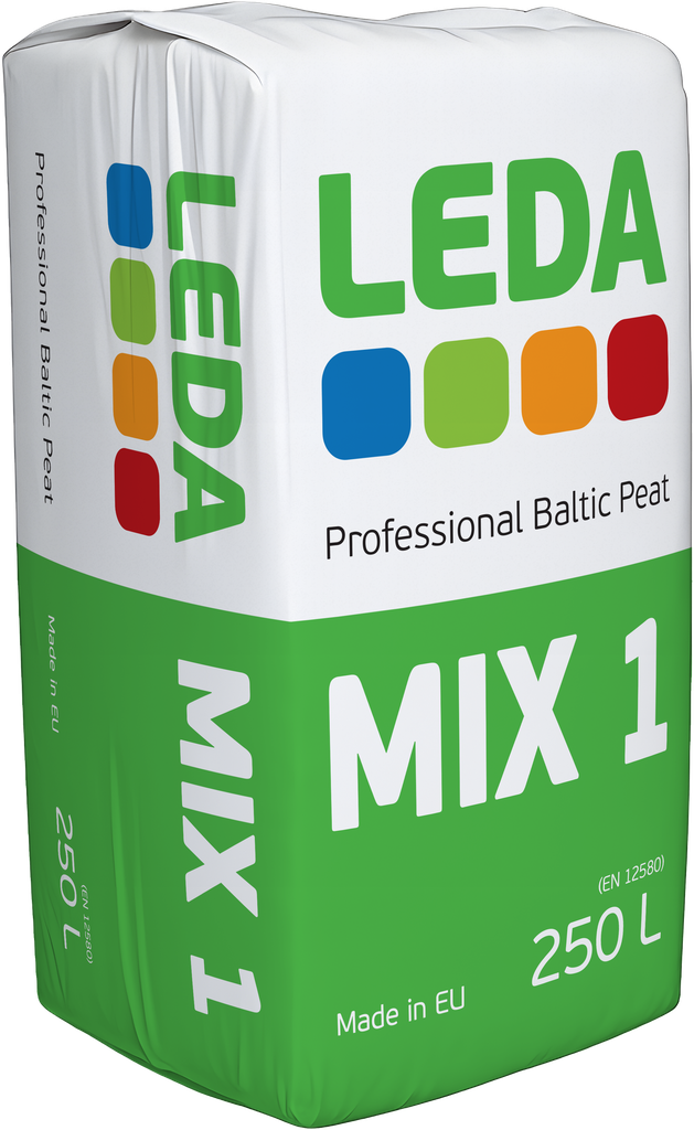 Торф'яний субстрат Leda MIX 1 Balance 250 л