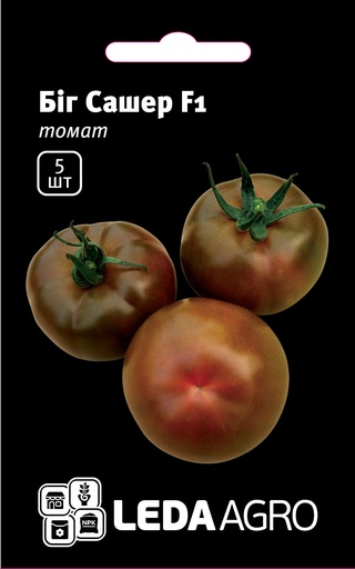 Біг Сашер F1, чорний, 5 шт (ЛАН)