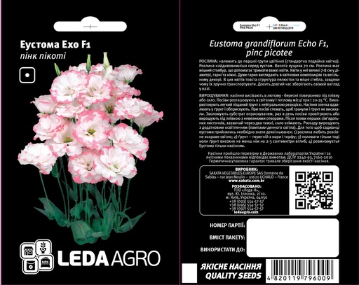 Ехо F1, пінк пікоті 5 шт  (ЛАН)