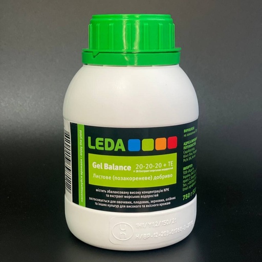Leda Gel Balance 750 г (500 мл) 20-20-20 + ТЕ + 28 Екстракт морських водоростей